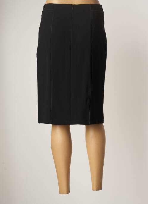 Jupe mi-longue noir CHRISTINE LAURE femme