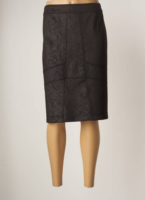 Jupe mi-longue noir JEAN GABRIEL pour femme
