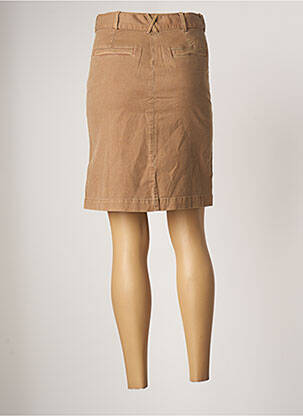 Jupe mi-longue stretch beige WHITE STUFF femme