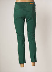 Pantalon 7/8 vert HAPPY pour femme seconde vue