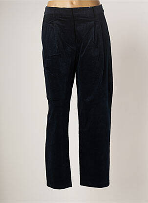Pantalon droit bleu SAMSOE & SAMSOE pour femme