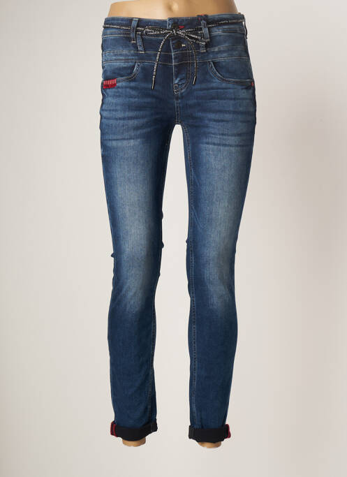 Jeans coupe slim bleu STREET ONE pour femme