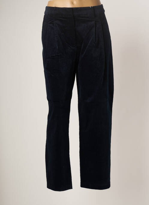 Pantalon droit bleu SAMSOE & SAMSOE pour femme