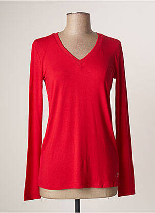 T-shirt rouge FRACOMINA pour femme