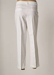 Pantalon 7/8 blanc FELINO pour femme seconde vue