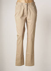 Pantalon droit beige FELINO pour femme seconde vue