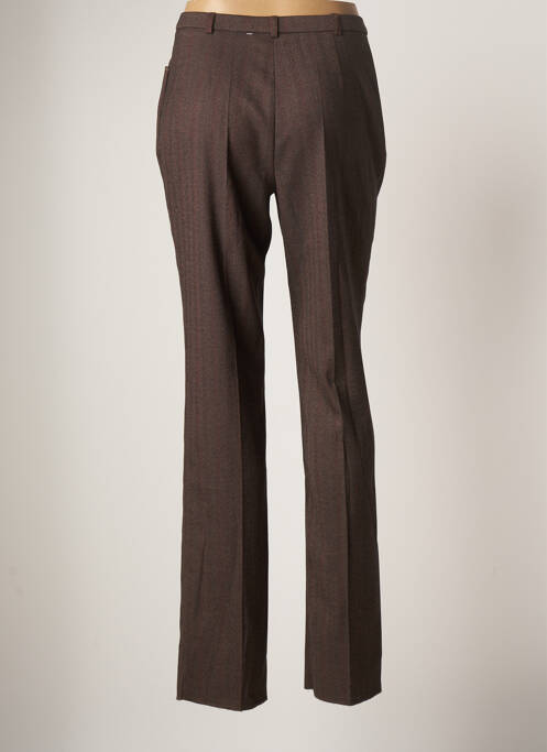Pantalon droit marron PAUPORTÉ pour femme