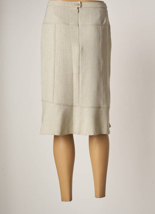 Jupe mi-longue vert IMPULSION pour femme