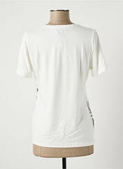 T-shirt blanc MERI & ESCA pour femme seconde vue