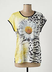 T-shirt jaune MERI & ESCA pour femme seconde vue