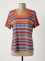 T-shirt orange GUY DUBOUIS pour femme seconde vue