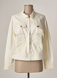 Veste casual poches blanc LA FIANCEE DU MEKONG femme