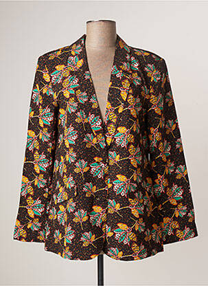 Blazer poches marron LA FIANCEE DU MEKONG femme