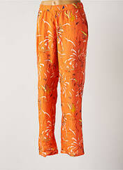 Pantalon droit orange LA FIANCEE DU MEKONG pour femme seconde vue