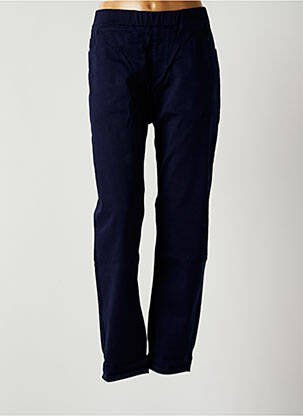 Pantalon slim taille élastique taille normale bleu LA FIANCEE DU MEKONG femme