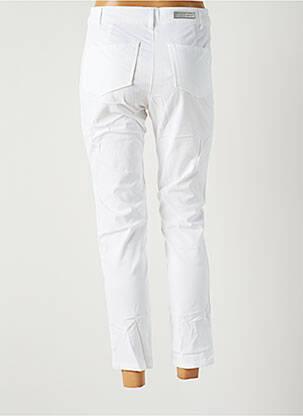 Pantacourt stretch taille normale blanc LA FIANCEE DU MEKONG femme