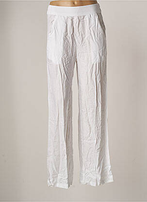 Pantalon large coupe fluide taille normale blanc LA FIANCEE DU MEKONG femme