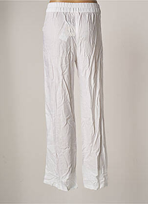 Pantalon large coupe fluide taille normale blanc LA FIANCEE DU MEKONG femme