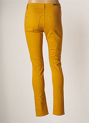 Pantalon slim stretch taille normale jaune LA FIANCEE DU MEKONG femme