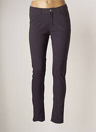 Pantalon slim stretch taille normale gris LA FIANCEE DU MEKONG femme