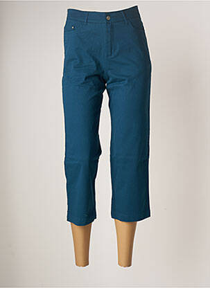 Pantacourt stretch taille normale bleu LA FIANCEE DU MEKONG femme