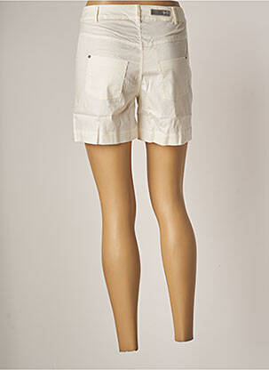 Short fermeture zippée sous rabat boutonné taille normale blanc LA FIANCEE DU MEKONG femme