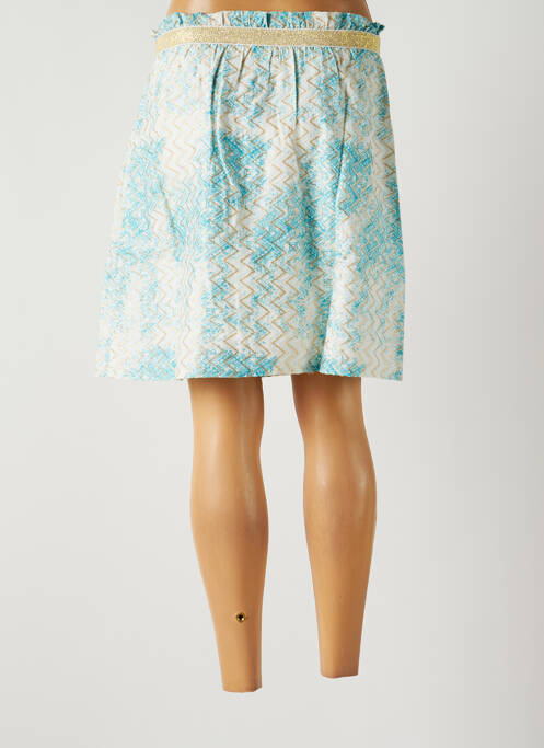 Jupe courte bleu LA FIANCEE DU MEKONG pour femme