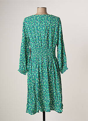 Robe mi-longue manches longues manches longues vert LA FIANCEE DU MEKONG femme