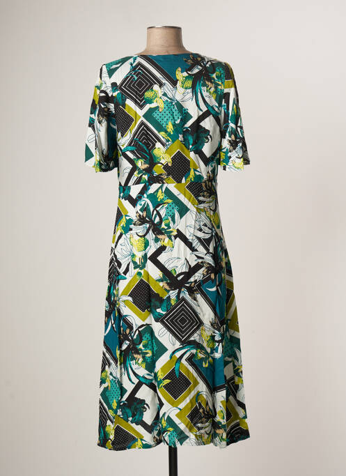Robe mi-longue vert LA FIANCEE DU MEKONG pour femme