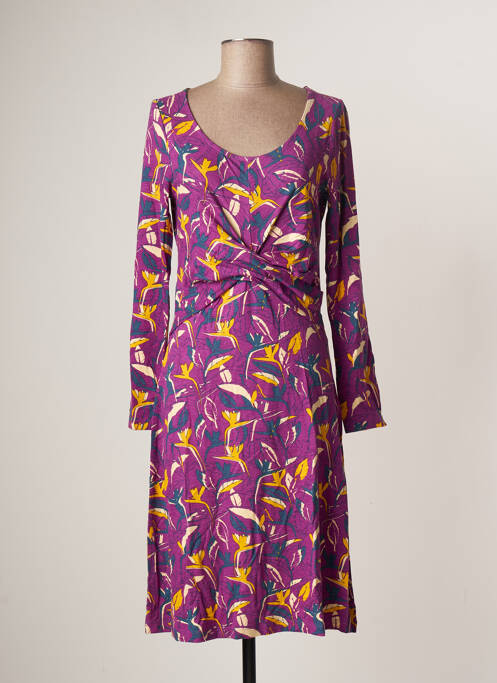 Robe mi-longue violet LA FIANCEE DU MEKONG pour femme