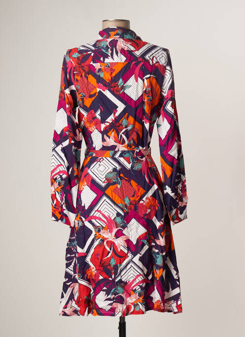 Robe mi-longue violet LA FIANCEE DU MEKONG pour femme