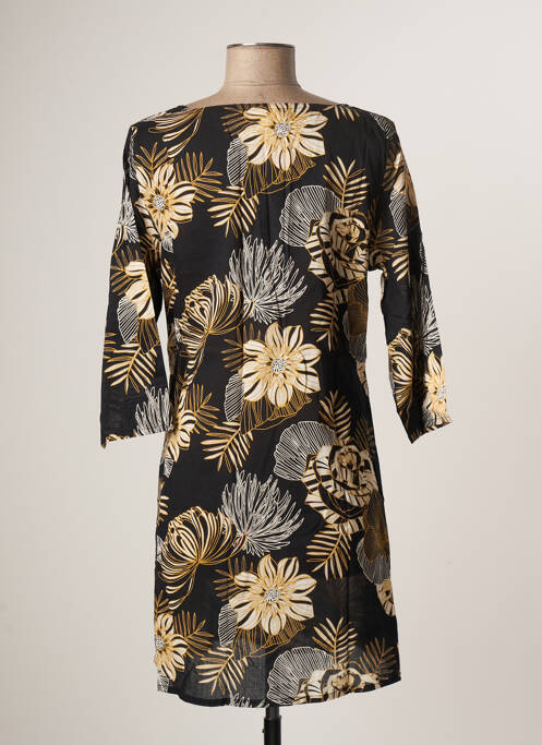 Tunique manches longues noir LA FIANCEE DU MEKONG pour femme