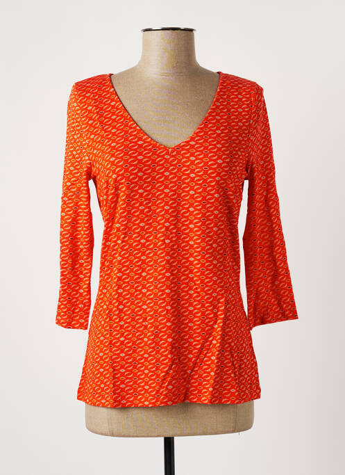 T-shirt orange LA FIANCEE DU MEKONG pour femme