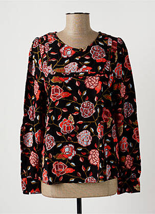 Blouse imprimé fleurs manches longues rose LA FIANCEE DU MEKONG femme