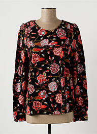 Blouse imprimé fleurs manches longues rose LA FIANCEE DU MEKONG femme