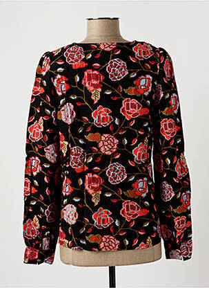 Blouse imprimé fleurs manches longues rose LA FIANCEE DU MEKONG femme