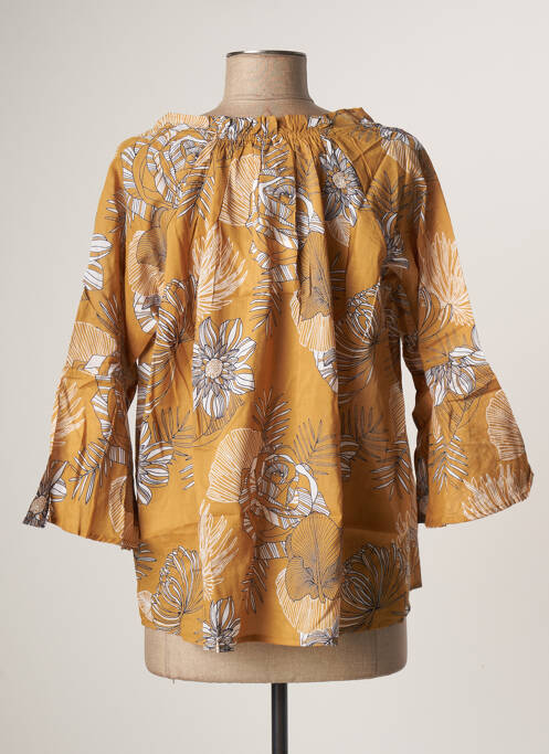 Blouse marron LA FIANCEE DU MEKONG pour femme