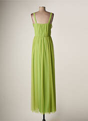 Robe longue vert CARLA MONTANARINI pour femme seconde vue
