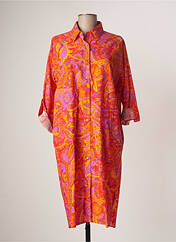 Robe mi-longue orange MAX-VOLMARY pour femme seconde vue