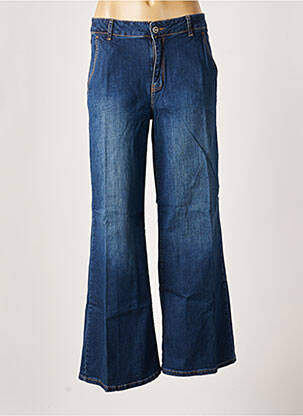 Jeans coupe large bleu CARACTERE pour femme