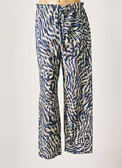 Pantalon droit bleu MAX-VOLMARY pour femme seconde vue