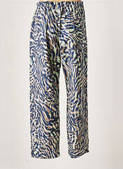 Pantalon droit bleu MAX-VOLMARY pour femme seconde vue