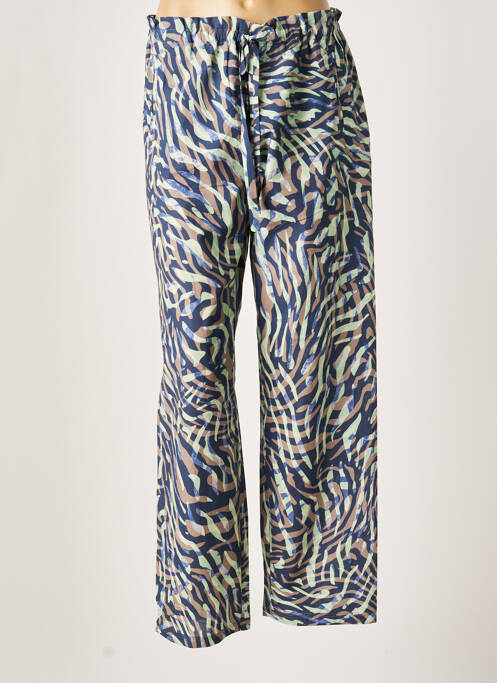 Pantalon droit bleu MAX-VOLMARY pour femme