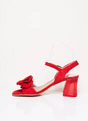 Sandales/Nu pieds rouge WONDERS pour femme seconde vue