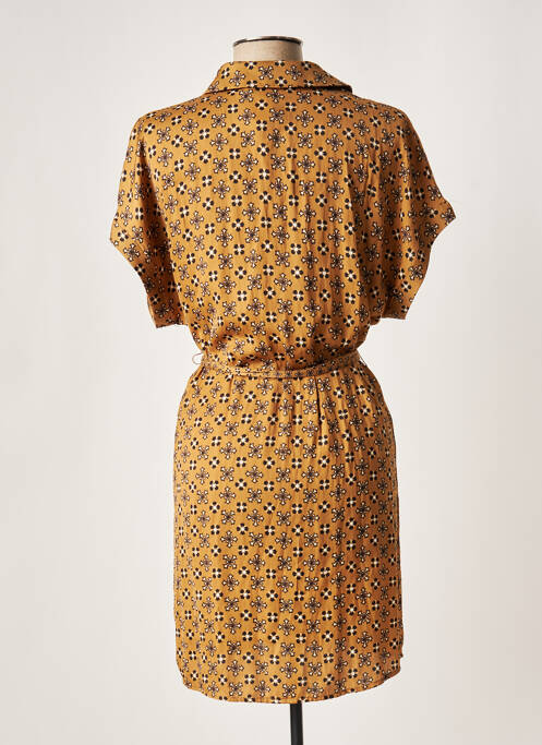 Robe mi-longue marron VERO MODA pour femme