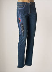 Jeans coupe slim bleu DOLCEZZA pour femme seconde vue