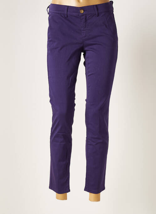Pantalon 7/8 violet HOPPY pour femme