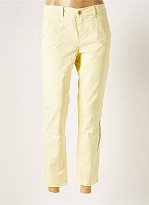 Pantalon 7/8 jaune HOPPY pour femme