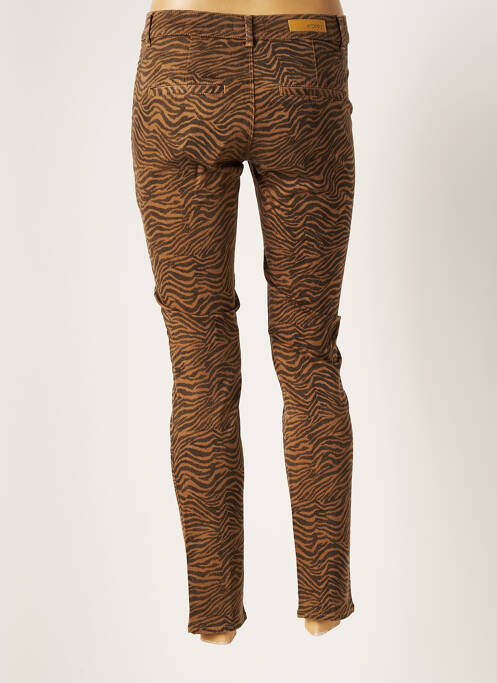 Pantalon 7/8 marron HOPPY pour femme