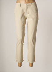 Pantalon 7/8 beige REIKO pour femme seconde vue